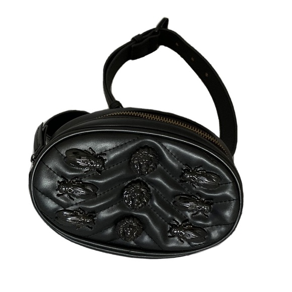 Designer Belt Bag Fanny Pack in Black - Picture 1 of 9